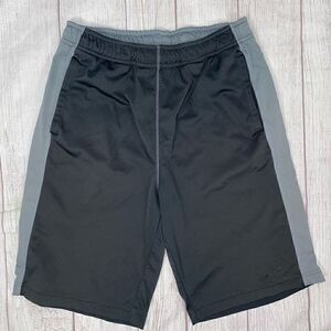 Nike youth boys L dri fit pull on athletic shorts grey
